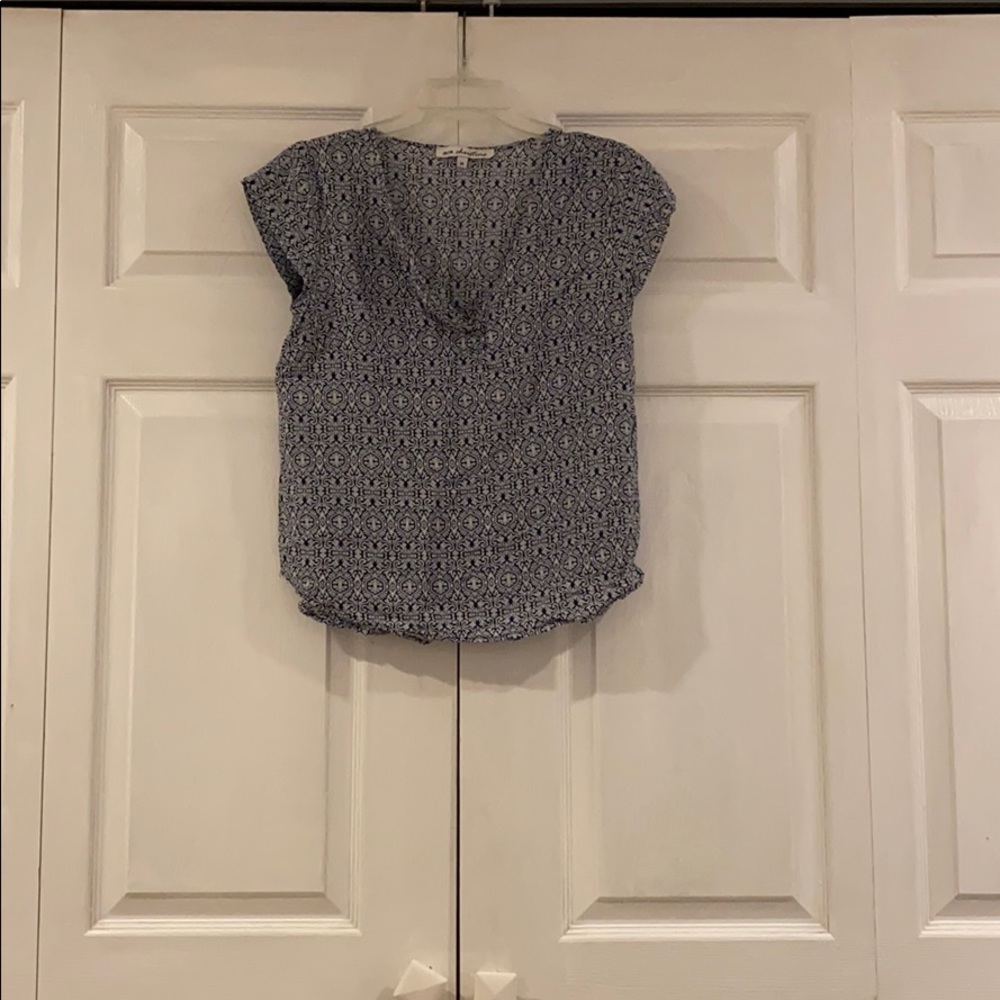 Women’s navy blue blouse